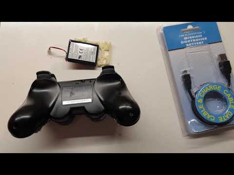Замена аккумулятора у геймпада PS3Replacing the PS3 сontroller battery