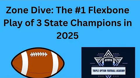 Zone Dive: The #1 Flexbone Play of 3 State Champions in 2025