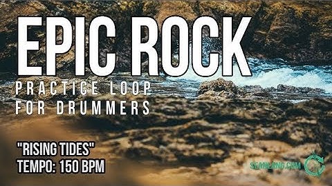 Epic Rock - Drumless Track For Drummers - "Rising Tides"