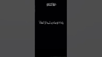 آمَنَ الرَّسُولُ بِمَا أُنزِلَ إِلَيْهِ مِن رَّبِّهِ وَالْمُؤْمِنُونَ ۚ #سورة_البقرة #اكسبلور #تصم