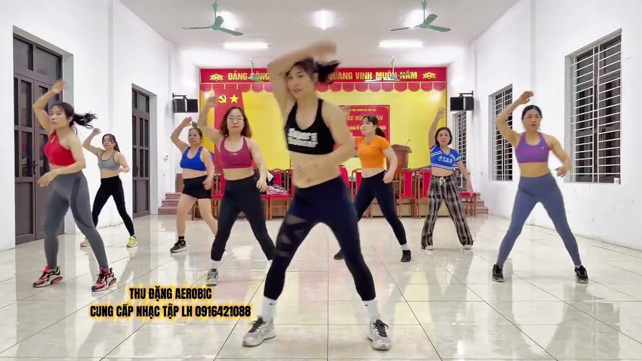 40p AEROBIC TỔNG HỢP TOÀN THÂN /#499/N91tocatoca /THU ĐẶNG AEROBIC