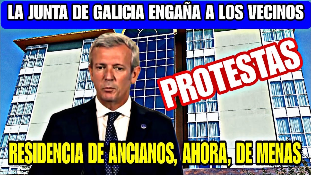 LA JUNTA DE GALICIA, PP, ENGAÑA A LUGO, UNA RESIDENCIA DE MAYORES, LA LLENAN DE MENAS
