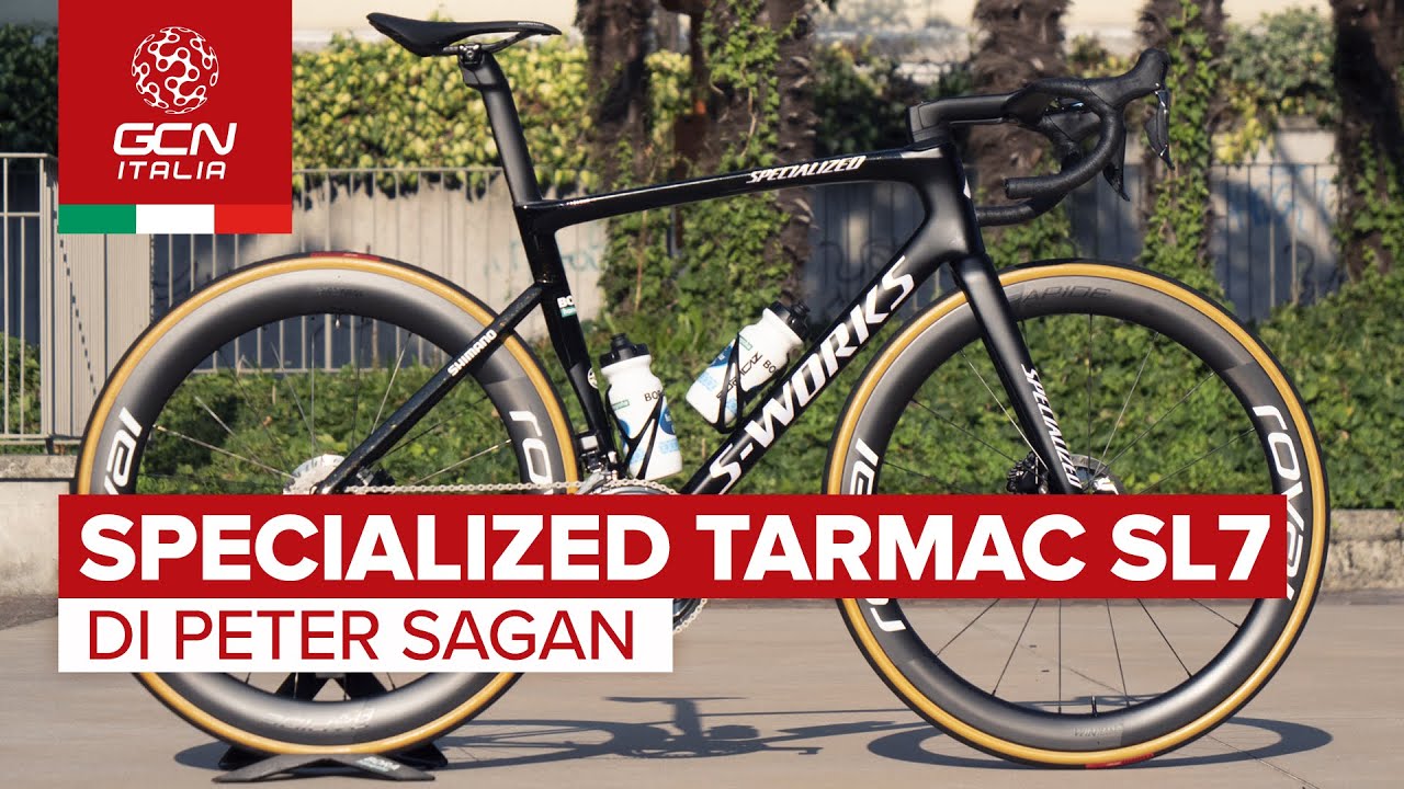 La Specialized Tarmac SL7 di Peter Sagan| Biciclette dei professionisti -  YouTube