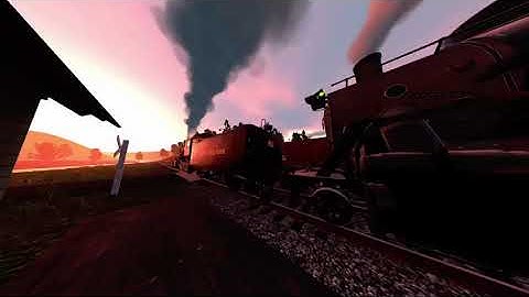 SRR 82 & 95 double head to sylva (Railroader gameplay)