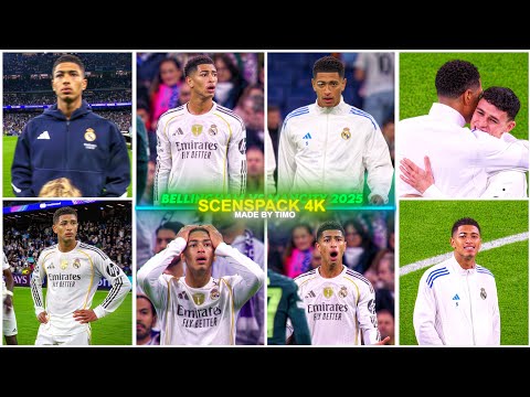 Jude Bellingham Vs Man City 2025 RARE CLIPS SCENEPACK 4K With AE CC And TOPAZ 
