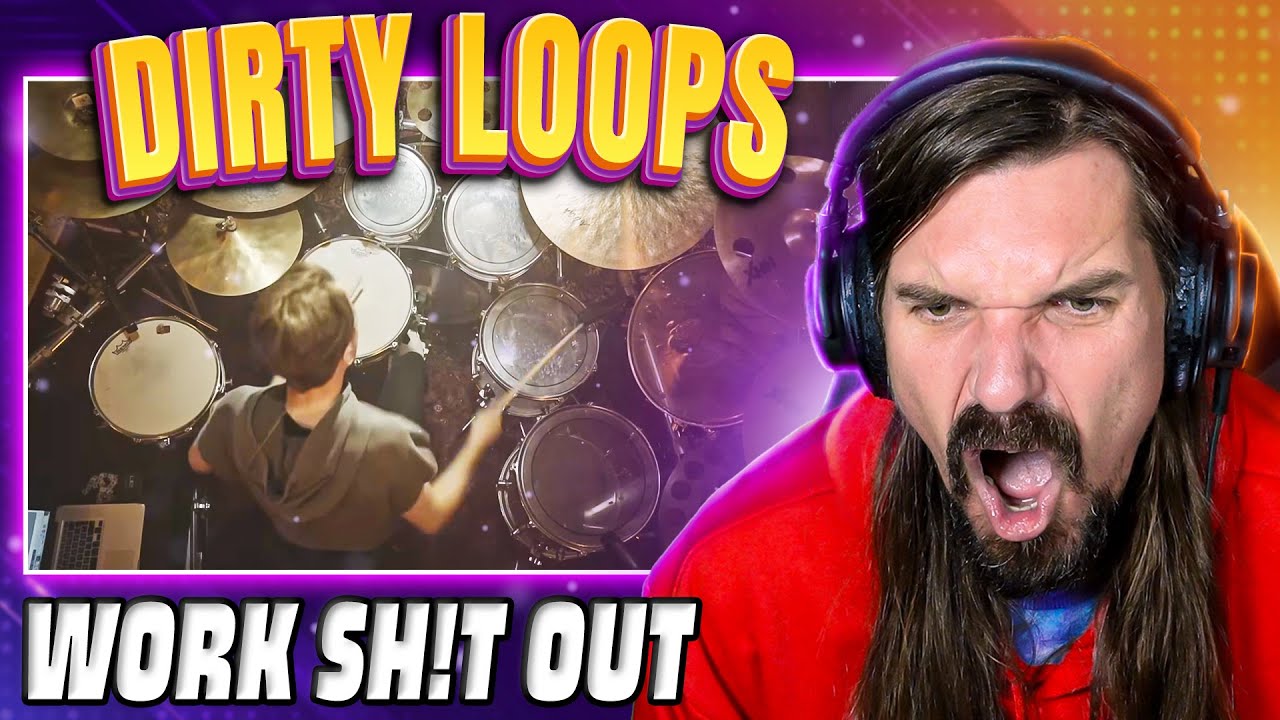 Drummer's First Time Reaction To || Dirty Loops - Work Sh!t Out