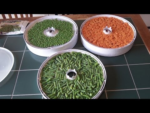 Food: #3 Dehydrating Vegetables