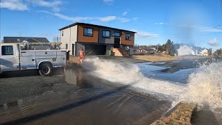 Detour Ahead!! Broken hydrants/valves, Leak Detection