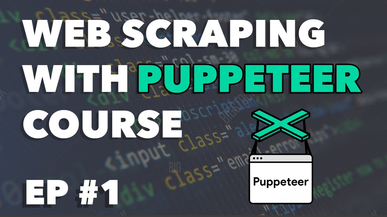 Web Scraping with Puppeteer Beginner Course - Launching the Bot