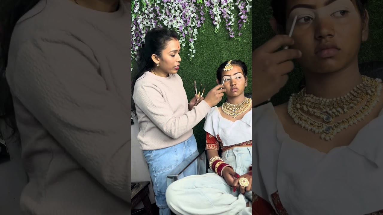 Eye makeup brushes knowledge Kanak beauty parlour Dhankot Gurugram 📍