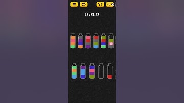 Water Sort Puzzle Level 32 WalkThrough Solution Gameplay | Fazie Gamer