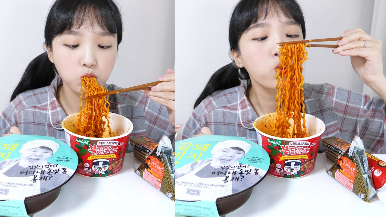 2년만에 돌아온 CU 편의점 먹방 리뷰 _ 편의점은 너무 맛있어😭 :D