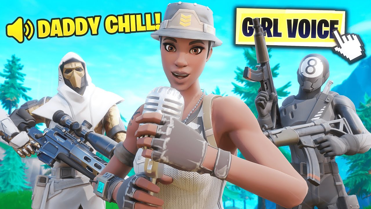 Girl Voice Trolling In Squad Fill💁‍♀️Part 3 ( Fortnite Chapter 2 )