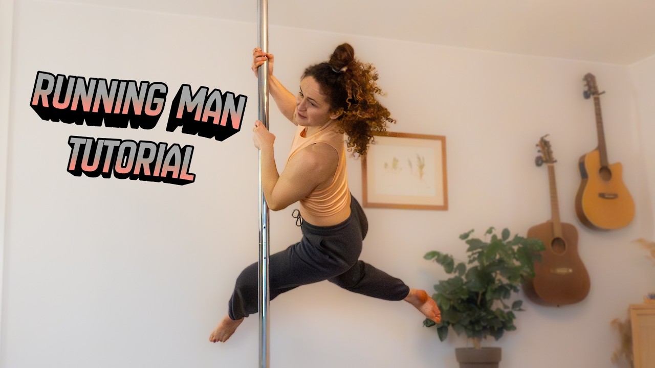 Pole dance tutorial - Running man