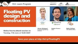 Webinar: Floating PV design and construction