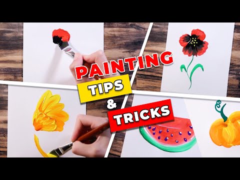 21 Acrylic Painting Tips & Tricks for Absolute Beginners - Red Balloon Media