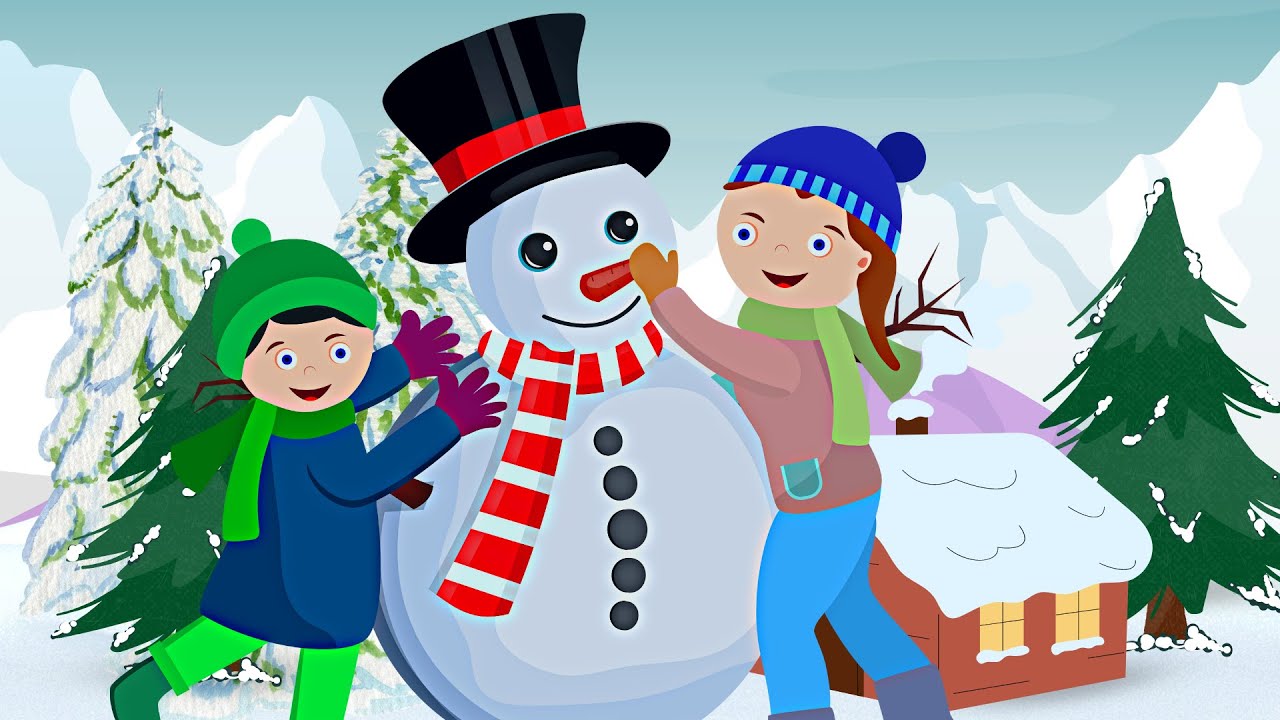 Frosty The Snowman Nursery Rhyme | Kids Song With Lyrics | 3D Animation ...