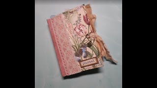 Handmade Floral Junk Journal, First Blossoms SOLD