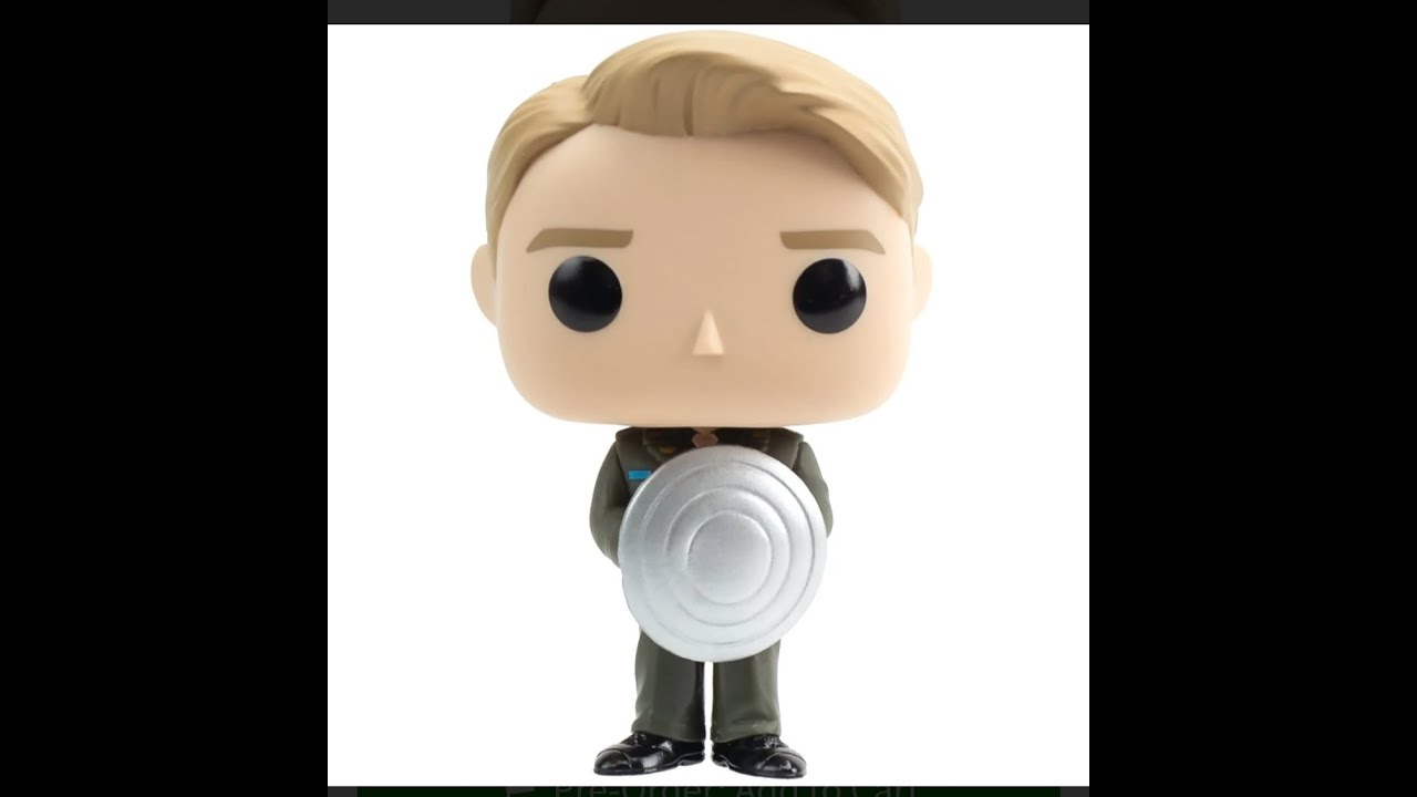 Captain America with Prototype Shield Pop! Vinyl Figure - Entertainment Earth Exclusive