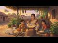 Indian Butter Chicken Family: A Warm Evening in the Indian Village | Ghibli ASMR