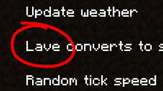 Mojang... WHAT IS LAVE?