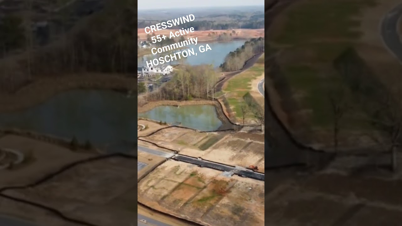 Cresswind: 55+ Active Gated Community in Hoschton, Georgia. 