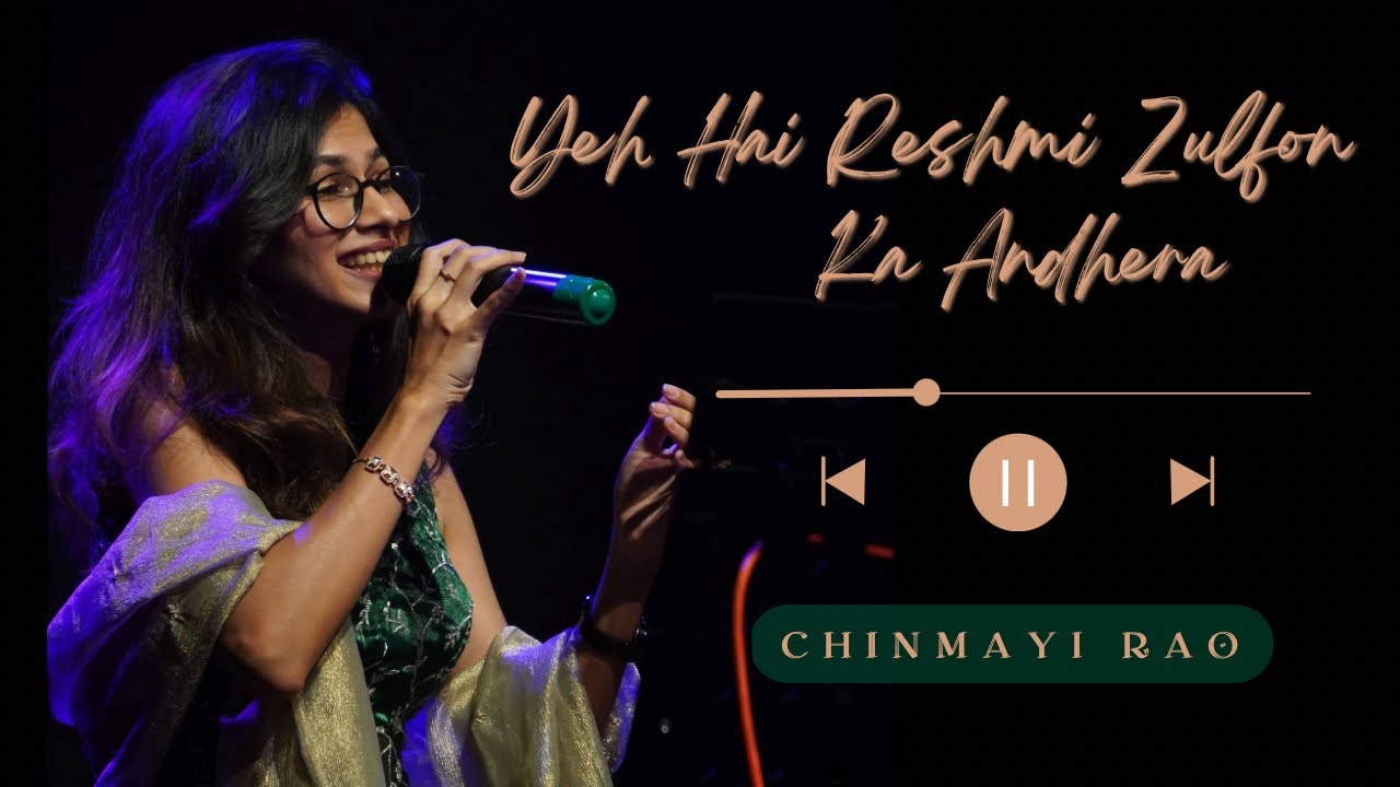 Yeh Hai Reshmi Zulfon Ka Andhera | Asha Bhosle | Cover by - Chinmayi Rao