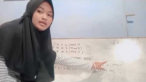 SISTEM PERKONGRUENAN || TEOREMA SISA CINA