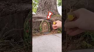 Mini home 🫣Mini wood toy woodworking art skill hand craft idea ￼#trendingshorts #minihome #shorts