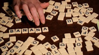 ASMR bananagrams | soothing sounds to help you sleep screenshot 3