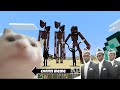 Return of Cartoon Cat and Siren Head in Minecraft - Coffin Meme Best Compilation