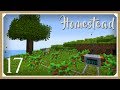 Minecraft Homestead Modpack | Steve's Carts 2 Auto Tree Farm! | E17 Hardcore Survival 1.10 Lets Play