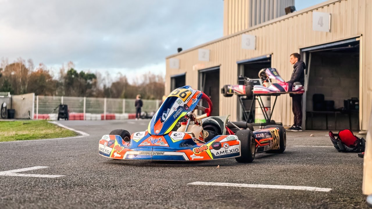 Sunset session - Rotax MAX 125 - RKM LE MANS