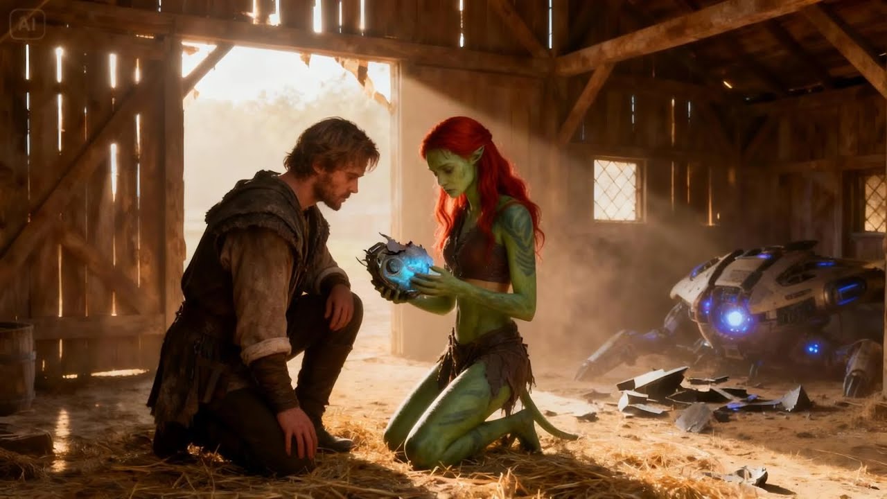 He Found A Lost Alien Woman In His Barn—Her Whisper Revealed A Deadly ...