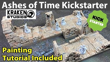 Ashes of Time Desert Dungeon Terrain Kickstarter by Kraken Studios