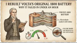 Details I Rebuilt Volta's Original 1800 Battery — Here's Why It Failed in Under an Hour Update