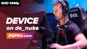 [CSGO POV] device (Astralis) vs Cloud9 / 21-7 / de_nuke // Player Settings in desc.