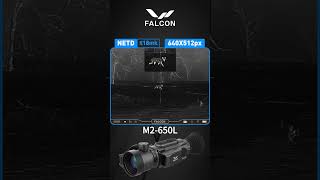 The Power of less than 18mk NETD! 🐺 Falcon M2-650L Thermal #shorts