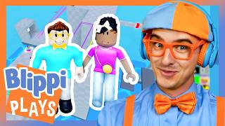 Teka-teki Kerja Sama di Roblox! | Blippi Bermain | Video Edukasi & Gim untuk Anak-Anak screenshot 5