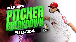 MLB DFS Pitchers to Target and Fade for DraftKings and FanDuel 5\/08\/24
