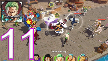 One Piece - Pirate Crew - Gameplay Walkthrough Part 11 - Arlong Stage 6-19 (iOS,Android Gameplay)