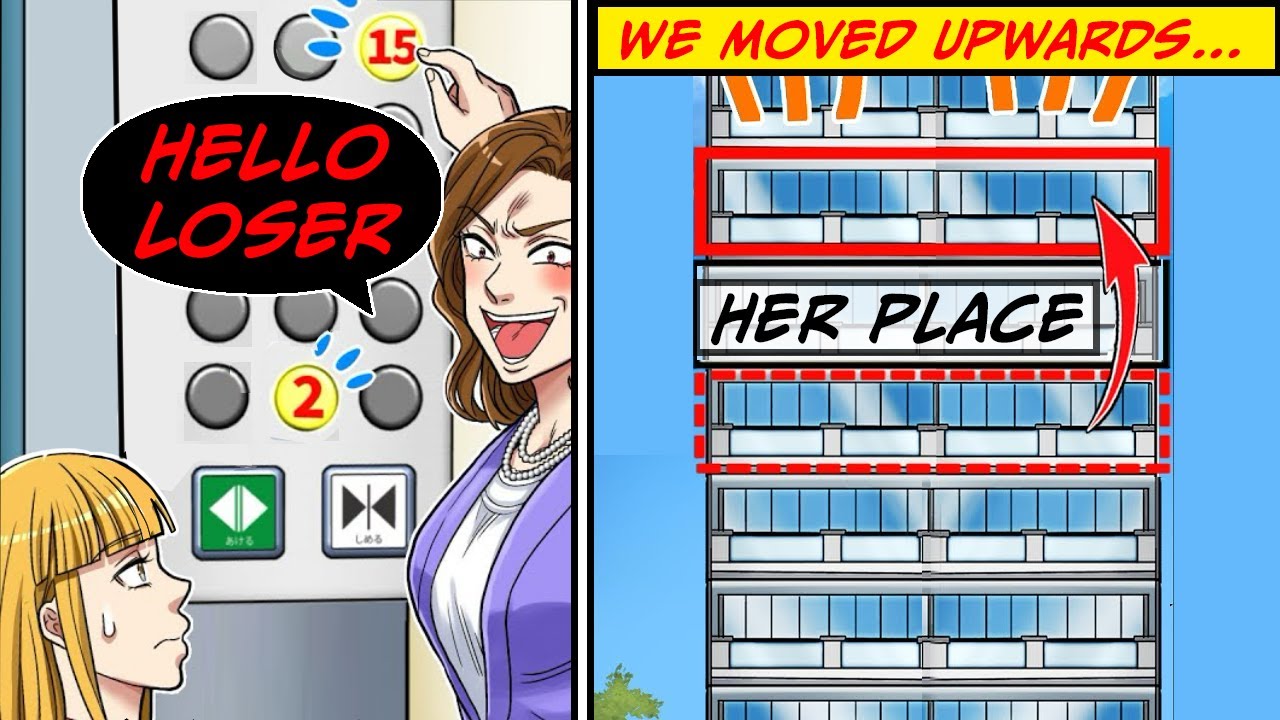 A neighbor looked down on those living on the lower floors of the high-rise