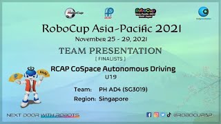 R21.2.3 - SG3019 - Finalist Presentation - RCAP CoSpace Autonomous Driving U19 - RCAP2021 Aichi