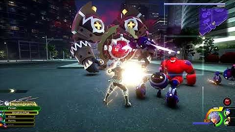 KINGDOM HEARTS III Project Equinox custom formchange showcase (Countershield)