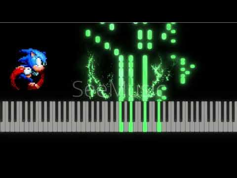 Sonic the Hedgehog - Green Hill Zone (Piano Cover) - KidzTube