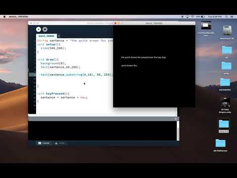 Deleting Using substring()