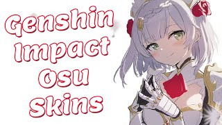 Genshin Impact Osu Skins... 6?