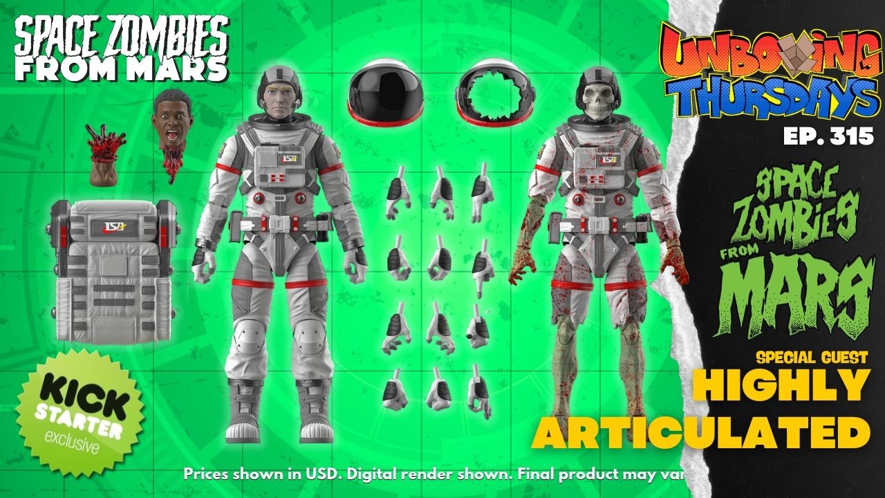 Space Zombies cannot be stopped! Unboxing Thursdays EP315