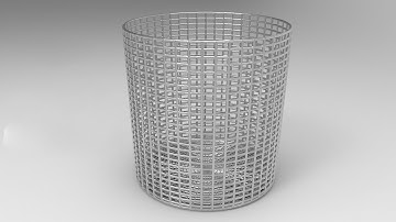 How to make a simple mesh basket using 3ds max | For Beginners