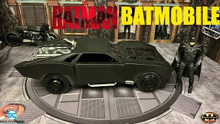 McFarlane DC Multiverse Batmobile The Batman Robert Pattinson Action Figure Vehicle Review